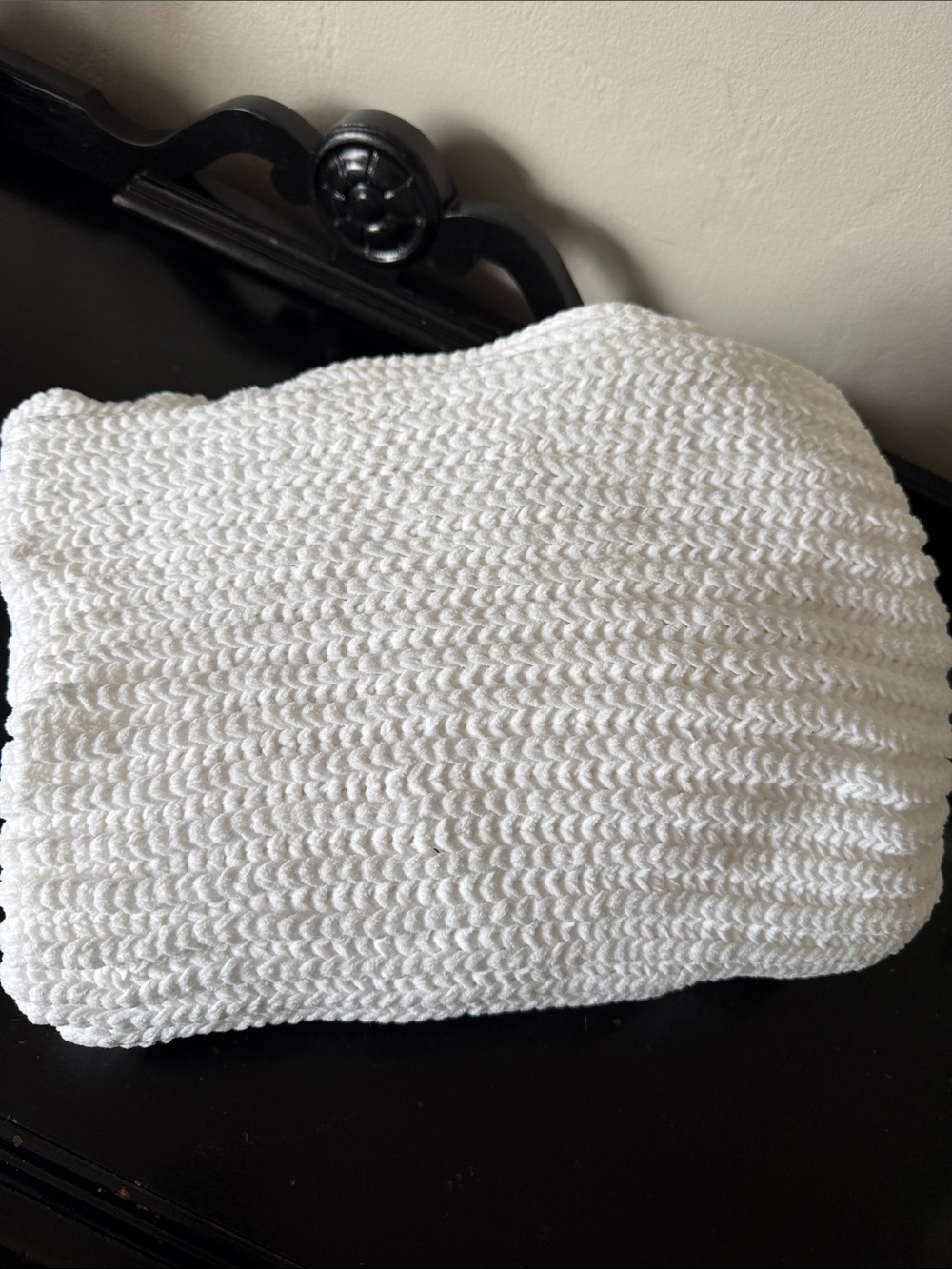 West Elm Chenille Ribbed Throw